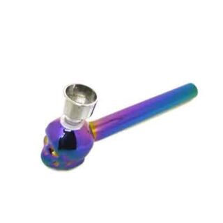 PIPA CALAVERA DE VIDRIO Y METAL