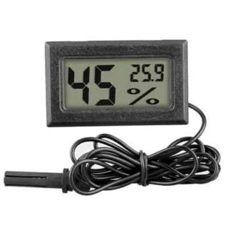 TERMOHIGROMETRO DIGITAL CON SONDA (pilas incluidas)