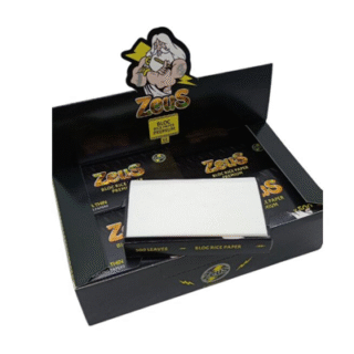 PAPEL ZEUS BLOCK X500 BLACK