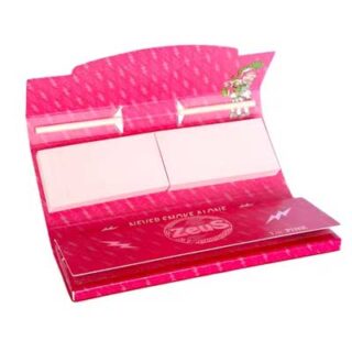 PAPEL ZEUS PINK (O BLACK) + TIPS + PALILLO X50